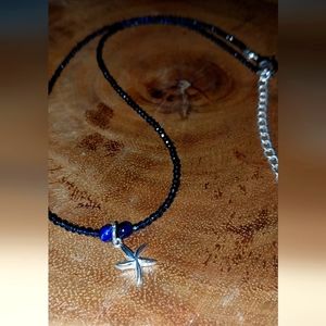 Colorado blue crystal choker